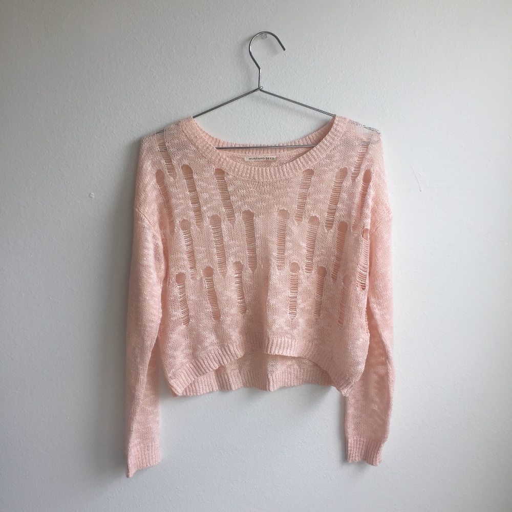 Mustard Seed Spring Sweater